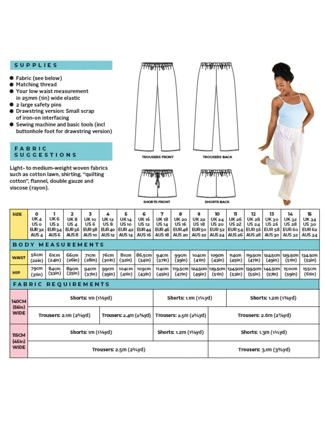 Tilly and the Buttons Jaimie Pyjama Dress Pattern