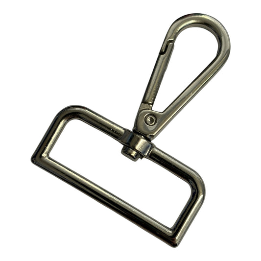 38mm Square Swivel Clip Nickel