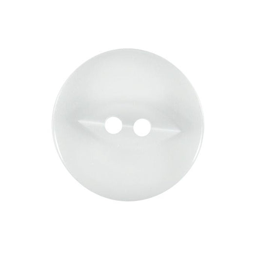 19mm Clear Fish Eye 2 Hole Button