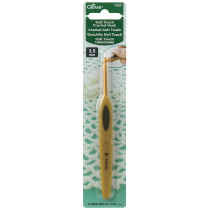 Clover Crochet Hook: Soft Touch: (0.5mm to 6mm)