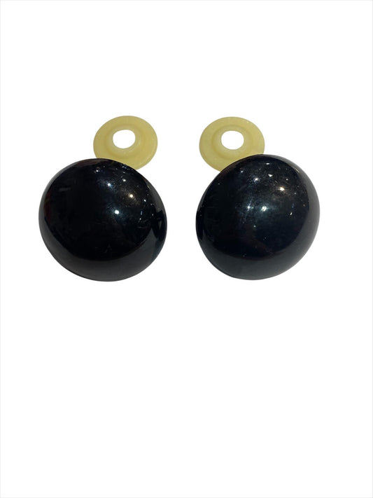 45mm Black Toy Eye & Washer (Price per Pair)