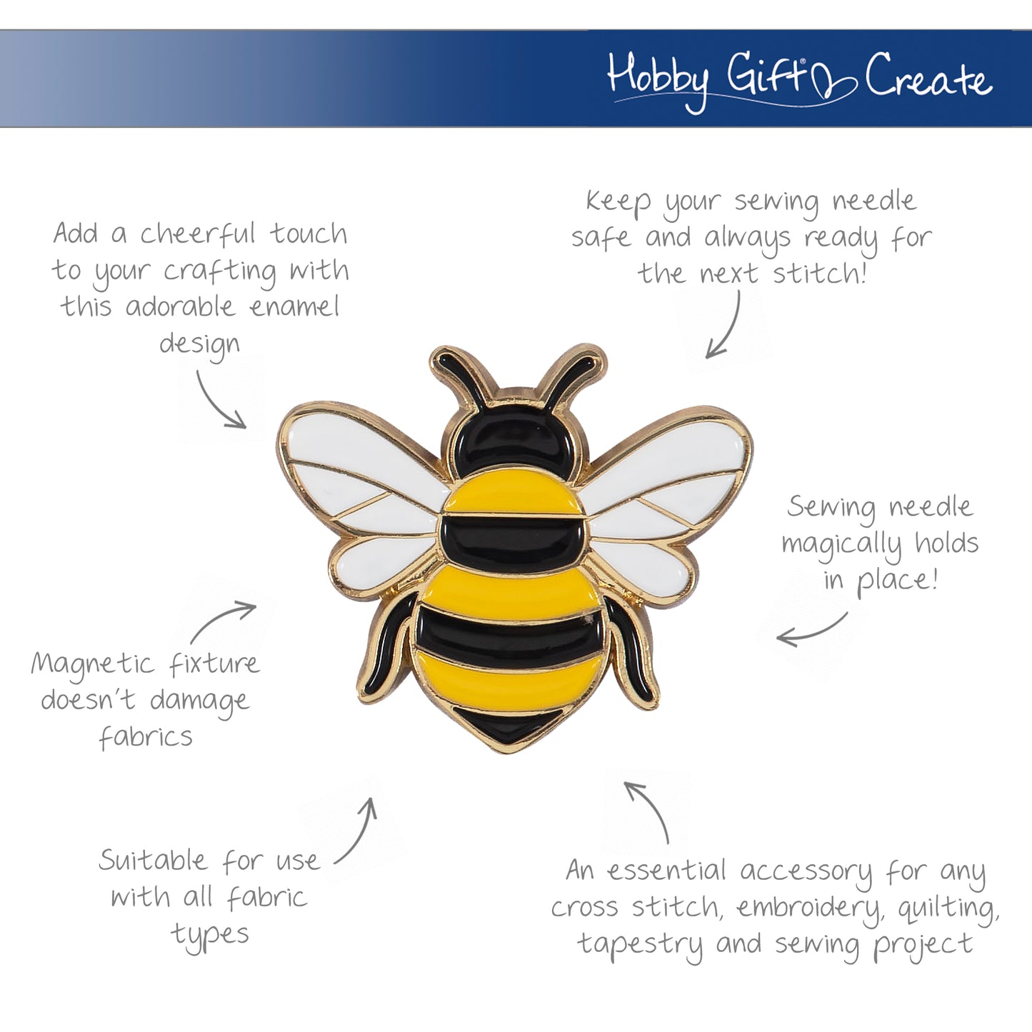 Magnetic Bee Needle Minder