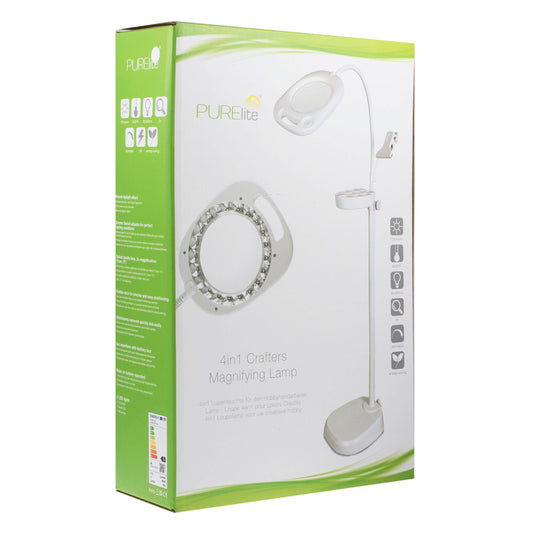 4 in 1 Led Magnifying Lamp