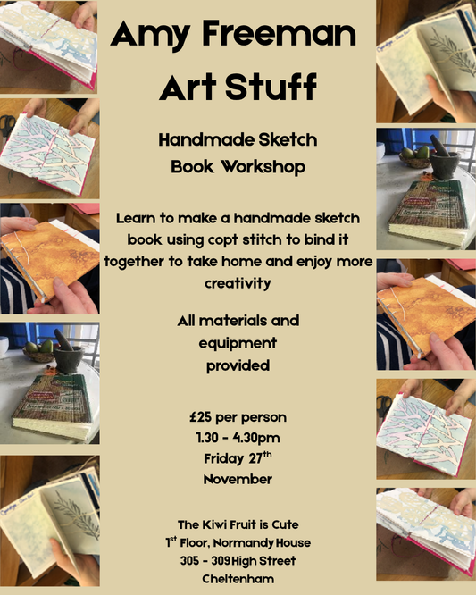 Handmade Sketch Book Workshop - 27/11/2026