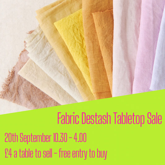 Fabric Destash Tabletop Sale!
