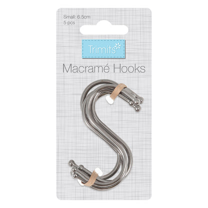 Trimits Macrame S Hooks Small