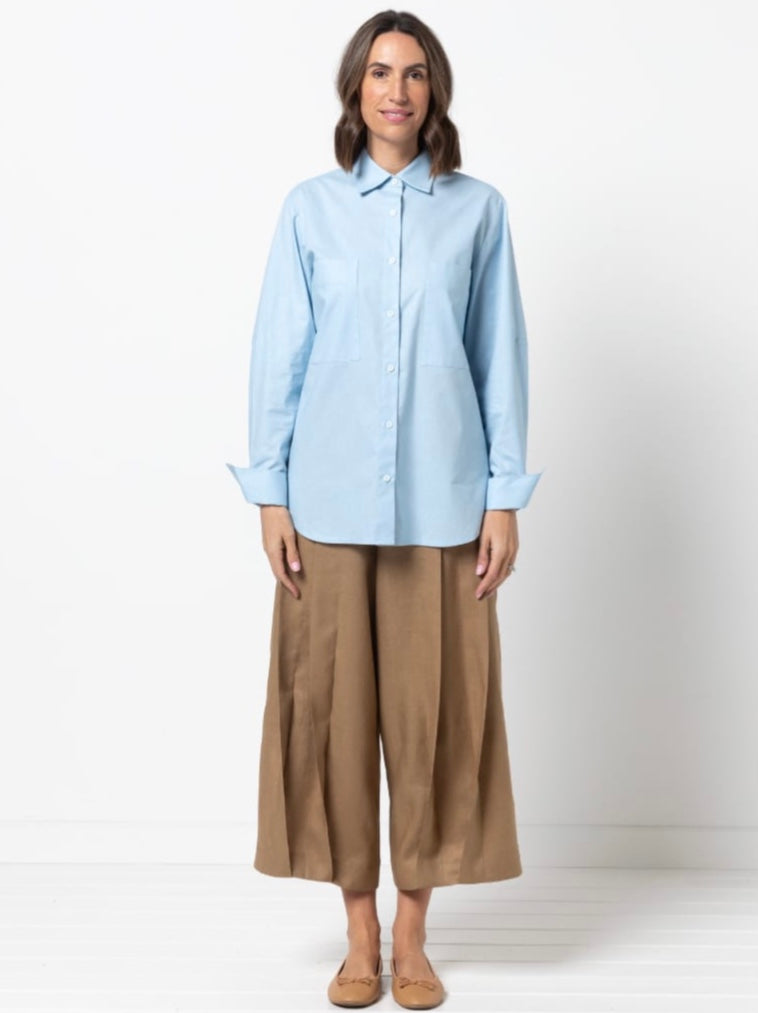 Clayton Woven Shirt Pack Pattern by Style Arc (Regular or Plus Size)
