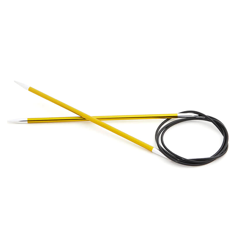 Knit Pro Zing Fixed Circular Needle (Multiple Sizes)