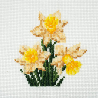 Trimits Counted Cross Stitch Kit Mini Daffodil