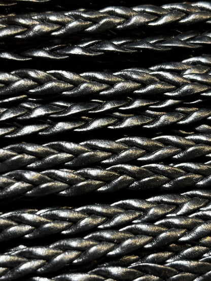 5mm PVC Plait Braid - 10 Colours Available (Price Per 25cm)