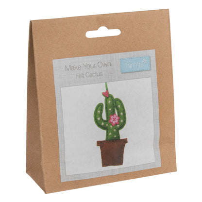 Trimits Felt Decoration Kit Cactus