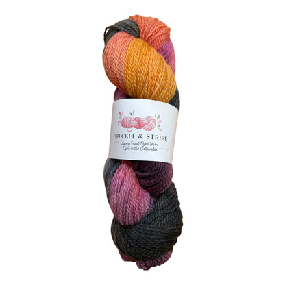 Speckle and Stripe Luxury Hand Dyed 4-Ply Starlight yarn 100g