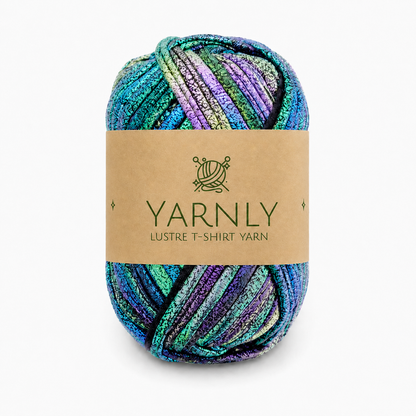 Yarnly Lustre T- Shirt Yarn 100g (Various Colours)