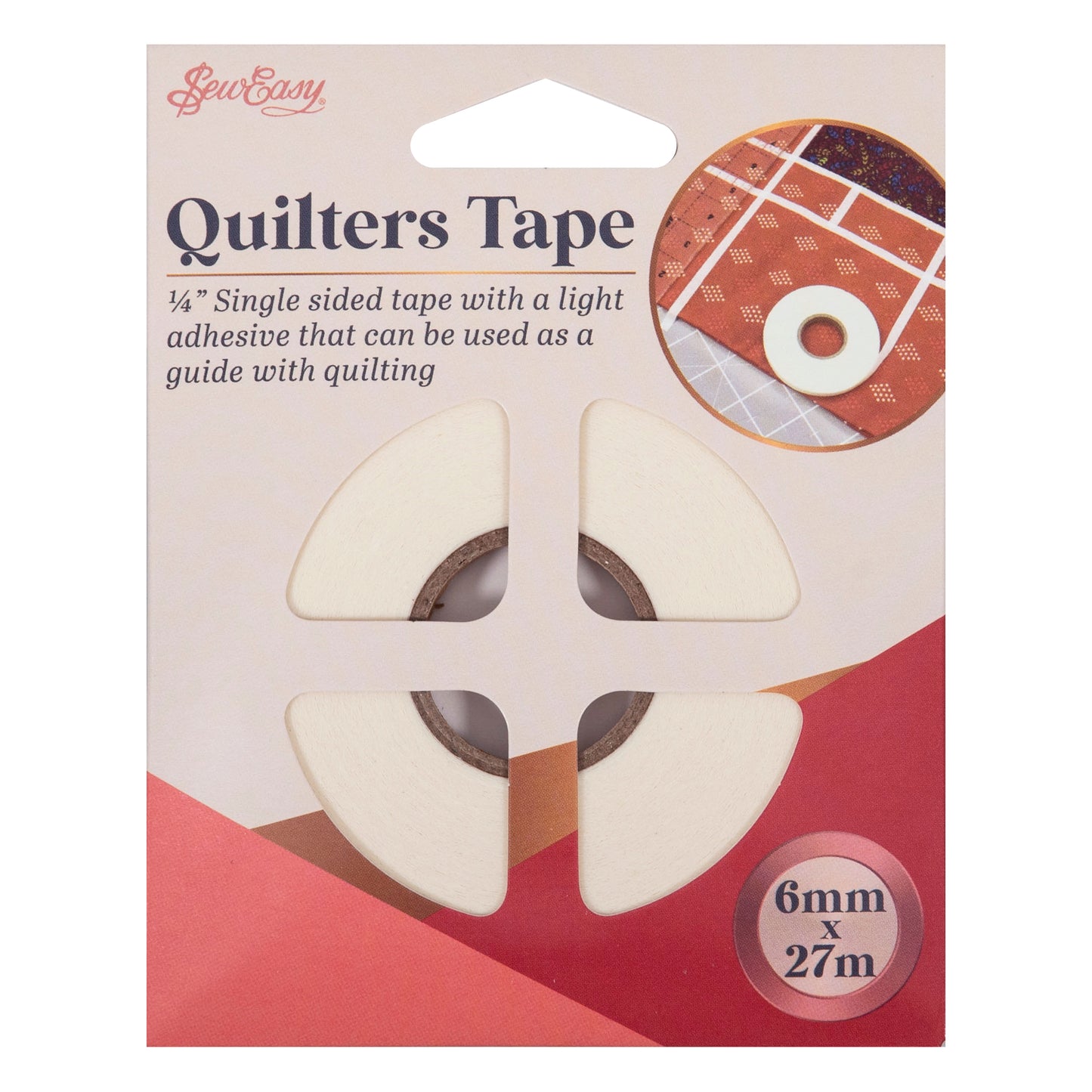 6mm Sew Easy Quilters Tape x 27m