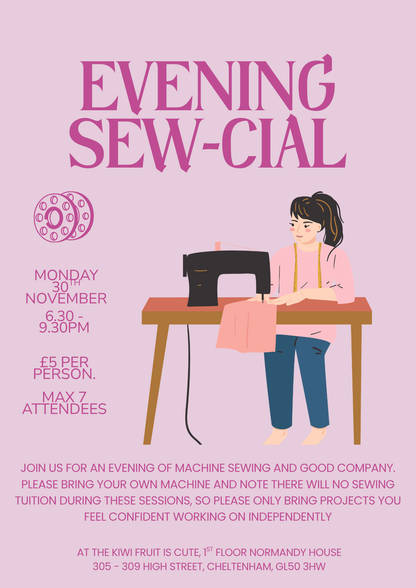 Evening Sew-cials