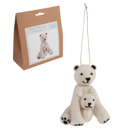 Trimits Needle Felting Polar Bears Kit