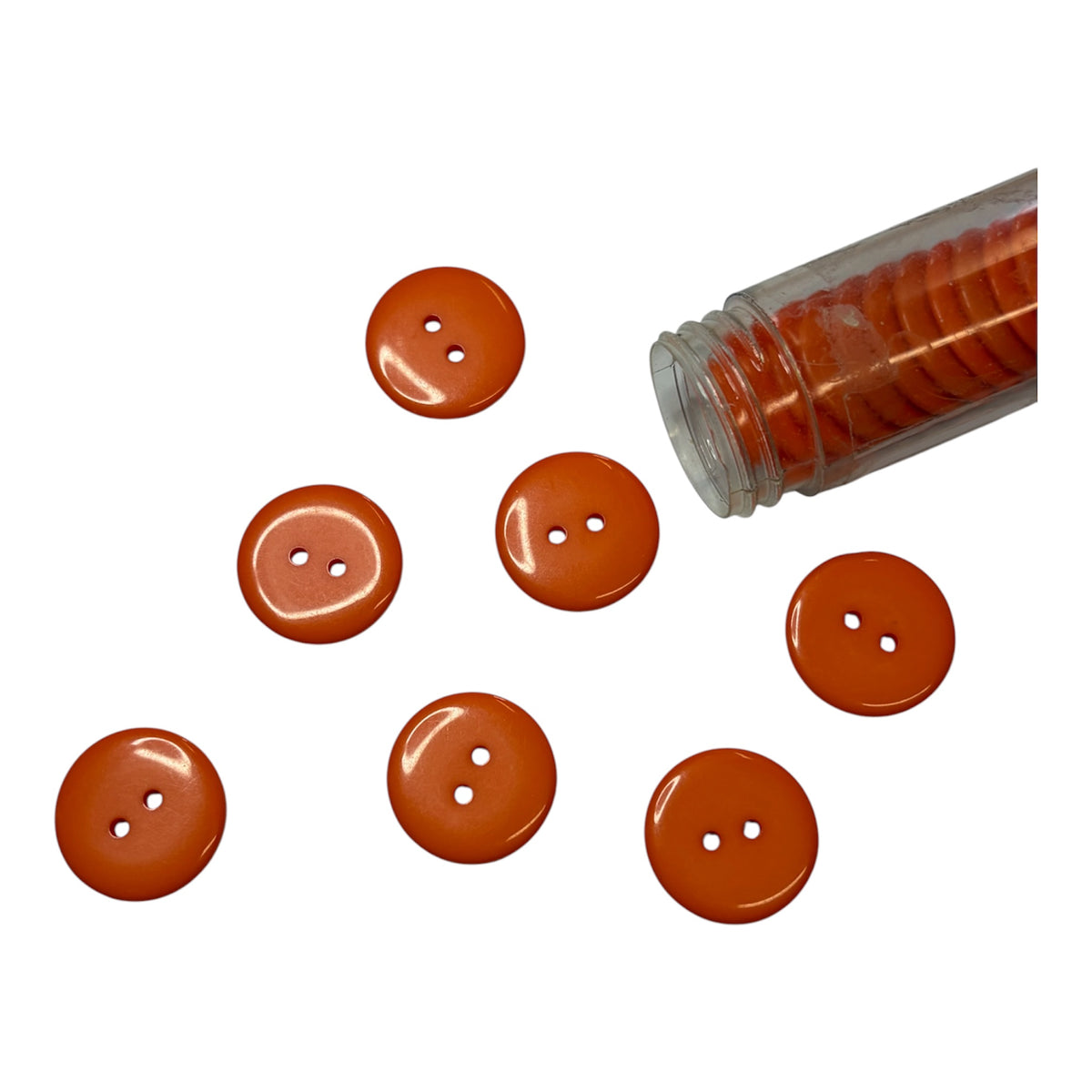 21mm Plain Smartie Button (Various Colours)