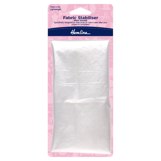 Hemline Fabric Stabiliser Lightweight - Water Soluble