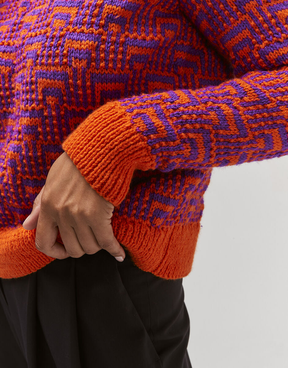 Hayfield Bonus Pulse Flash Sweater DK Knitting Pattern 10756