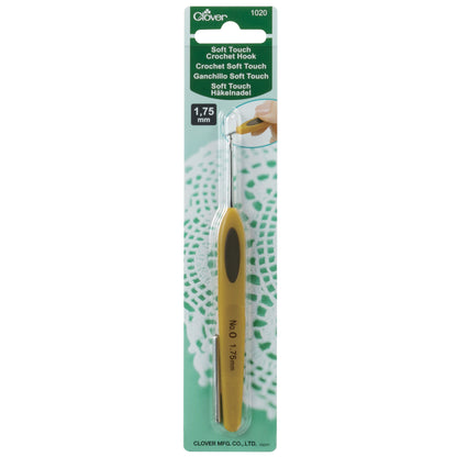 Clover Crochet Hook: Soft Touch: (0.5mm to 6mm)