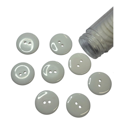 21mm Plain Smartie Button (Various Colours)