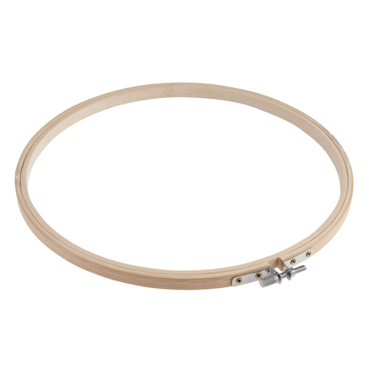 Trimits Bamboo Embroidery Hoop 23cm/ 9”