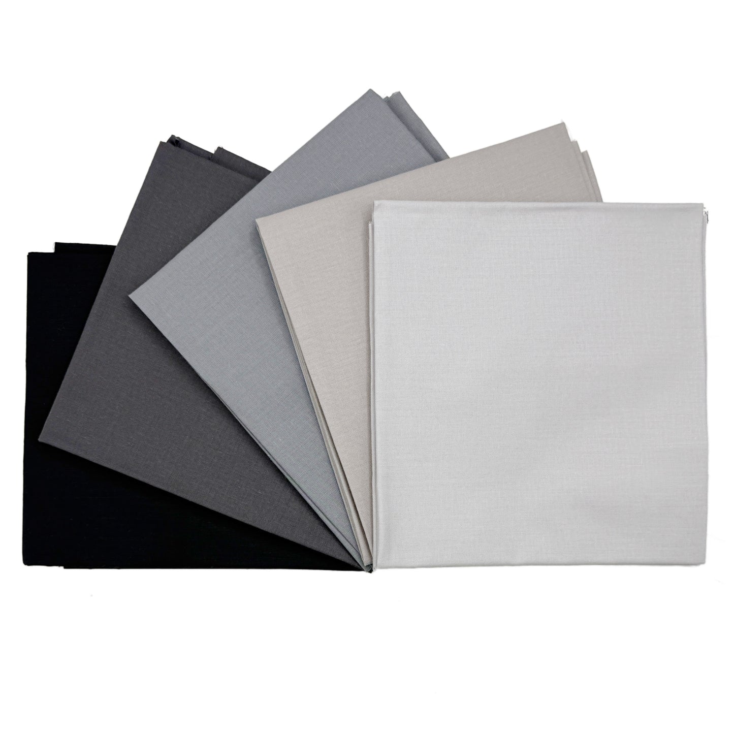 Pure Percale 100% Cotton Fat Quarter Bundles (various colours)