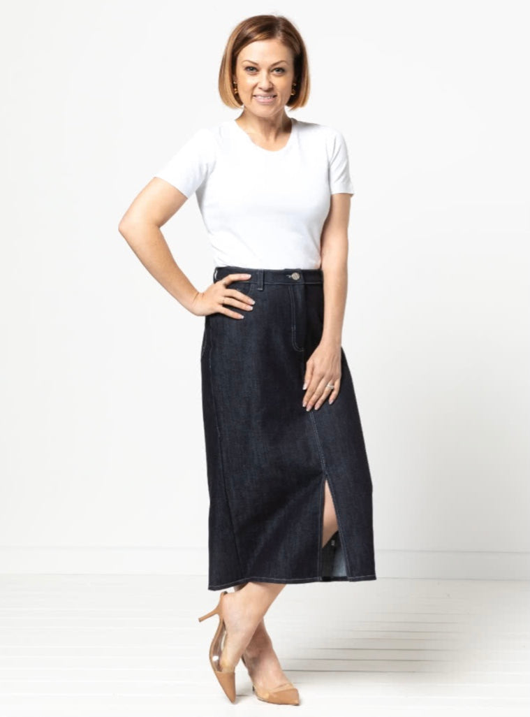 Tommie Jeans Skirt Dress Pattern by Style Arc (Regular or Plus Size)