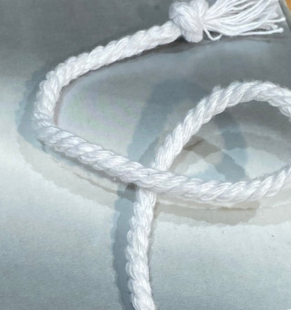 Milward 5mm Bleached Cotton Piping Cord (Price per 25cm)