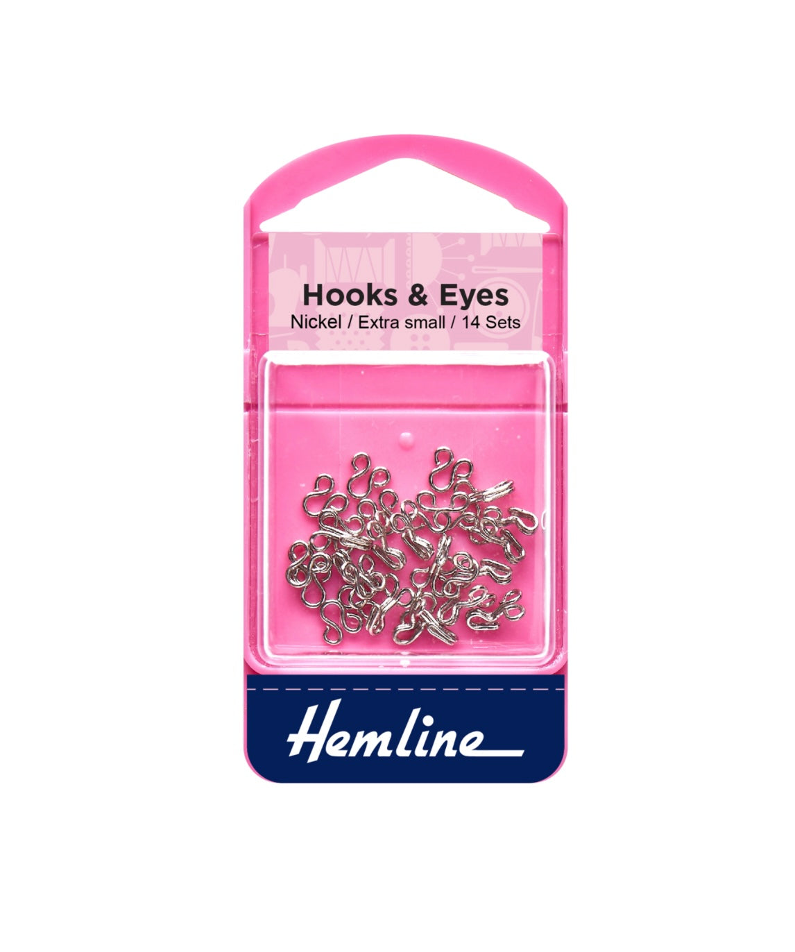 Hemline Hooks & Eyes - Extra Small