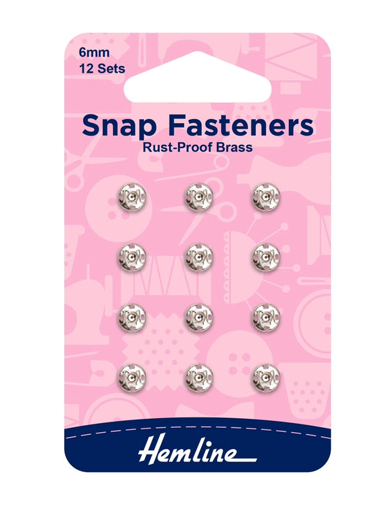 Hemline Snap Fasteners - Small