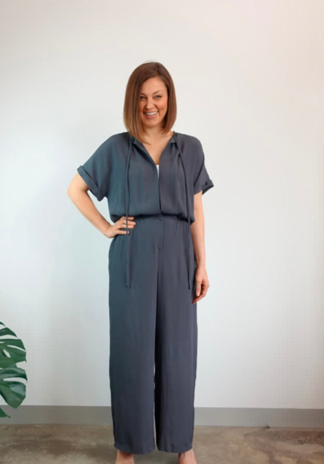 Eadie Woven Jumpsuit Dress Pattern by Style Arc (Regular or Plus Size)