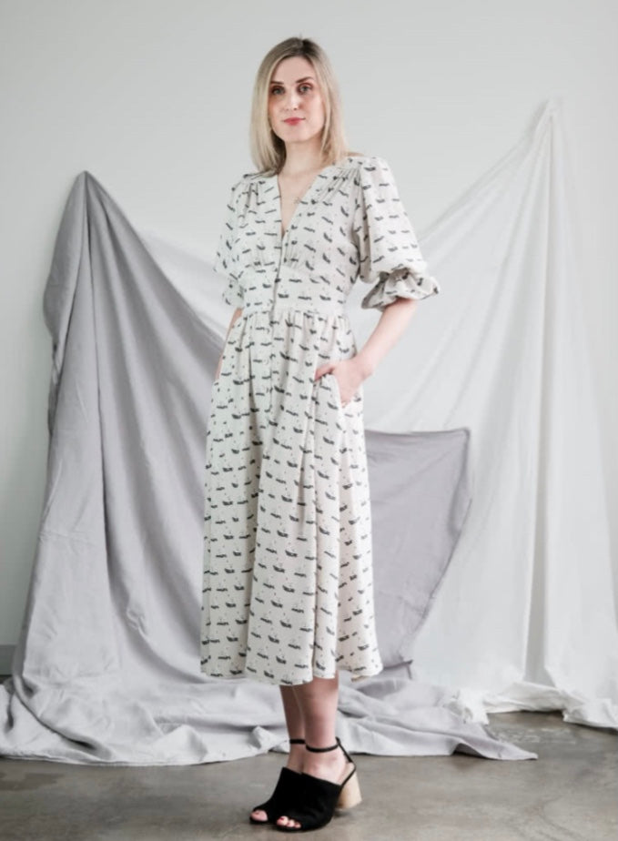 Belle Woven Dress Pattern By Style Arc (Regular or Plus Size)