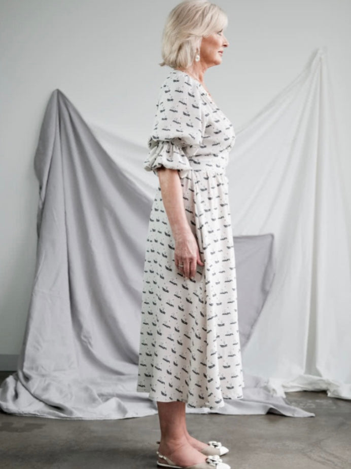 Belle Woven Dress Pattern By Style Arc (Regular or Plus Size)