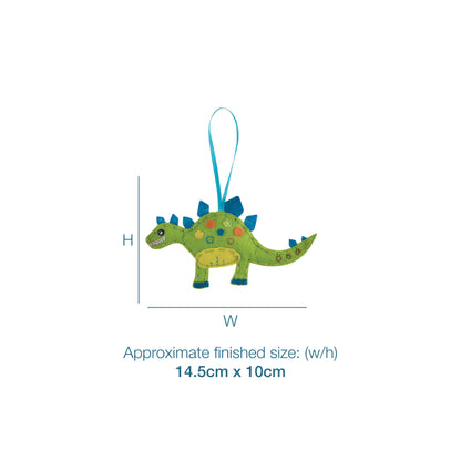 Trimits Felt Decoration Kit - Dinosaur