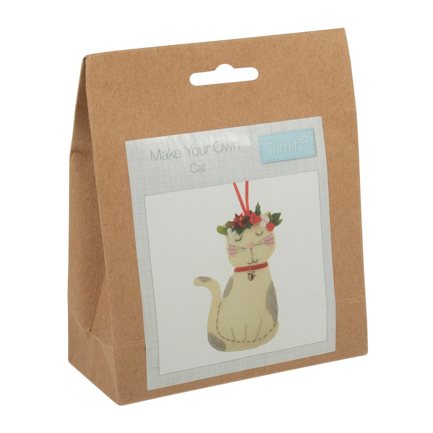 Felt Decoration Kit - Christmas Cat