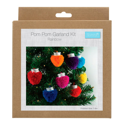 Trimits Christmas Pom Pom Garland Kit