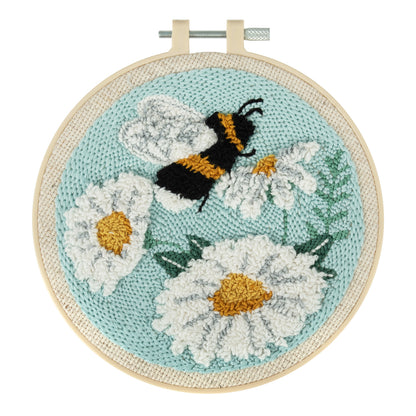 Trimits Punch Needle Kit - Bees & Flowers