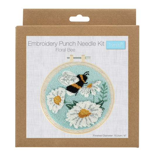 Punch Needle Kit - Bees & Flowers