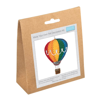 Trimits Felt Decoration Kit Hot Air Balloon