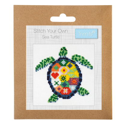 Trimits Counted Cross Stitch  - Sea Turtle