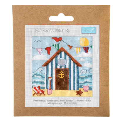 Trimits Counted Cross Stitch Kit Beach Hut