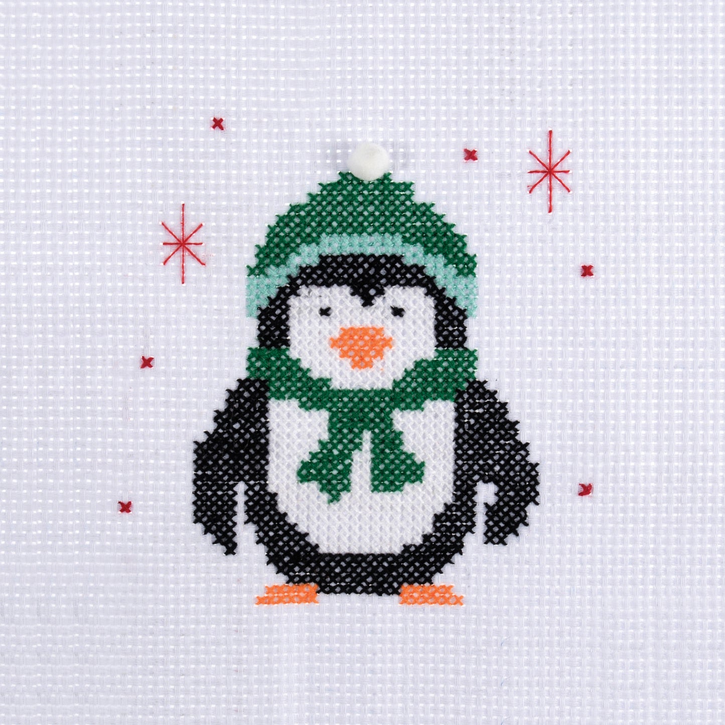 Christmas Penguin Cross Stitch Kit