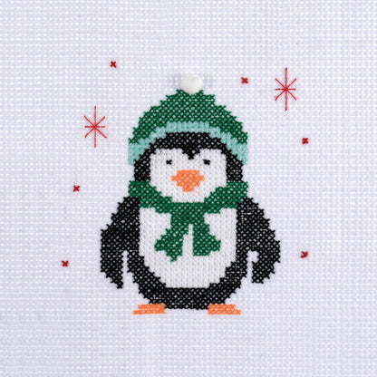 Trimits Christmas Penguin Cross Stitch Kit