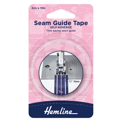 Hemline 2cm Seam Guide Tape - 10m