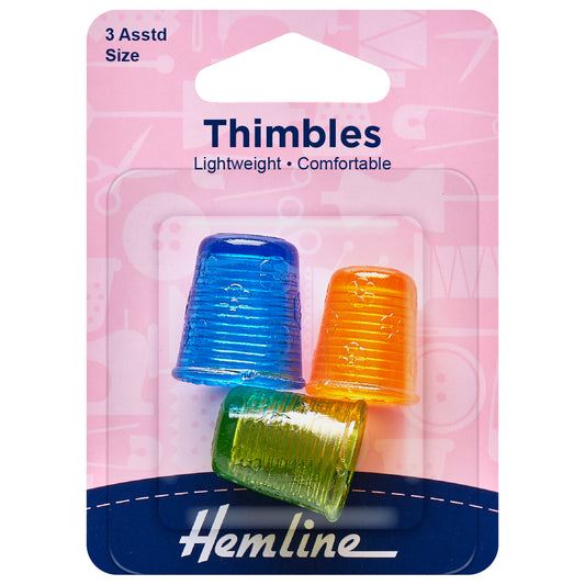 Lightweight Thimbles - 3 Pack