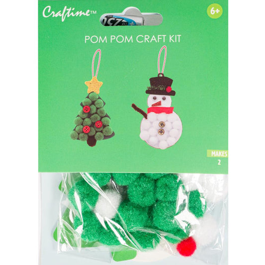 Christmas Pom Pom Craft Kit