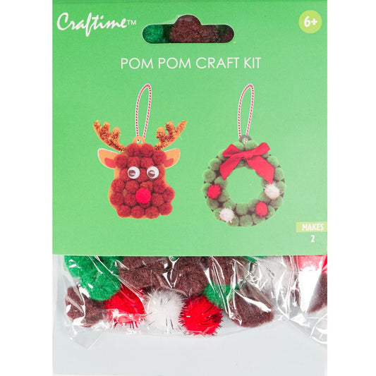 Christmas Pom Pom Craft Kit