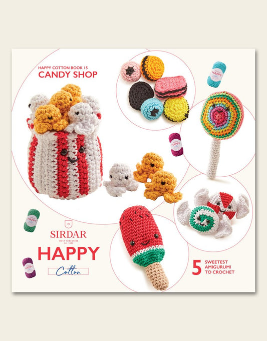 Happy Cotton Candy Shop Crochet Pattern Book