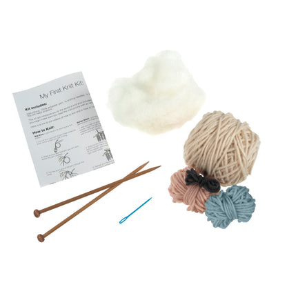 Trimits Knitting Kit: Character: My First: Bunny in Scarf